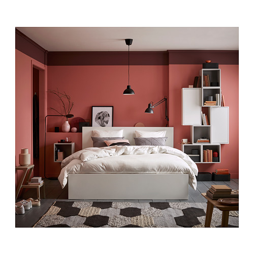 MALM, bed Full with mattress. 3 of 14 open dialog