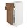Select colour variation: white/Tistorp brown walnut effect