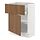 Current variation: white/Tistorp brown walnut effect
