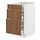 Select colour variation: white/Tistorp brown walnut effect