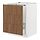 Current variation: white/Tistorp brown walnut effect