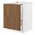 Select colour variation: white/Tistorp brown walnut effect