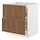 Select colour variation: white/Tistorp brown walnut effect