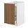 Select colour variation: white/Tistorp brown walnut effect