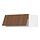 Select colour variation: white/Tistorp brown walnut effect
