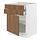 Select colour variation: white/Tistorp brown walnut effect