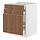Select colour variation: white/Tistorp brown walnut effect