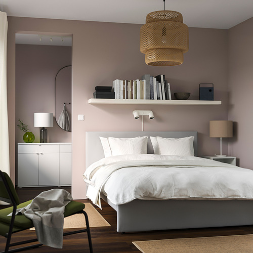 GLADSTAD, upholstered bed Full. 2 of 9 open dialog