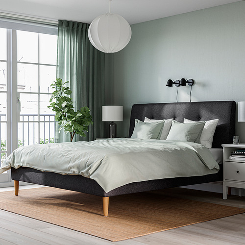 IDANÄS, Cama King tapizado. 2 de 10 abrir diálogo
