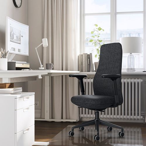 GRÖNFJÄLL, office chair with armrests. 4 of 12 open dialog