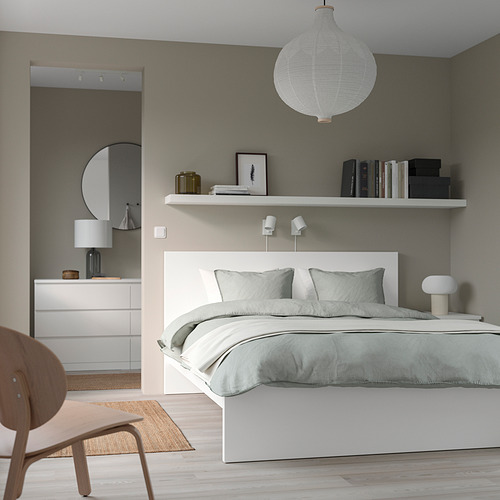 MALM, bed frame with mattress. 3 of 11 open dialog
