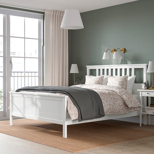 HEMNES, cama Full con colchón. 6 de 16 abrir diálogo