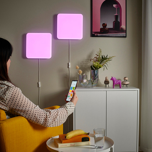 JETSTRÖM, LED wall light panel 1150 lm 2700K. 4 of 5 open dialog