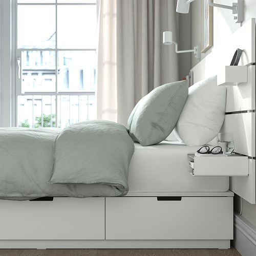 NORDLI, cama Queen con mattress y cabecera. 5 de 15 abrir diálogo