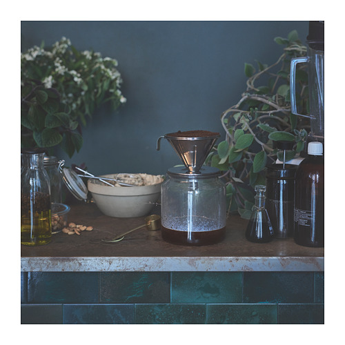 Configuración del café: vertido, granos, plantas