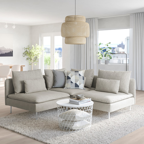 SÖDERHAMN, sofá 3 plazas esquina. 2 de 7 abrir diálogo