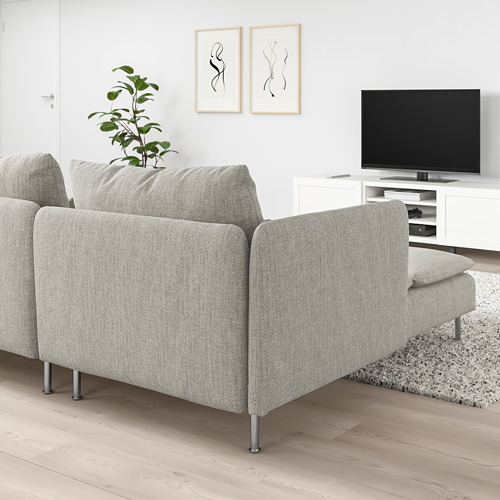 SÖDERHAMN, sofá 4 plazas con chaiselongue. 3 de 8 abrir diálogo