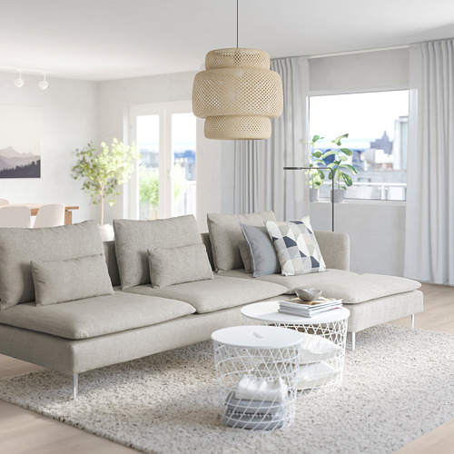 SÖDERHAMN, sofá 4 plazas con chaiselongue. 2 de 8 abrir diálogo