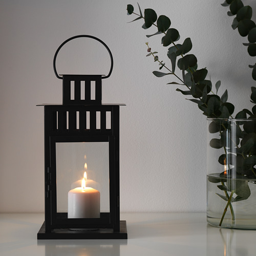 HEMSJÖ, unscented block candle. 3 of 4 open dialog