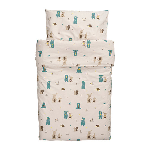 LEN, duvet cover 1 pillowcase for crib. 4 of 6 open dialog