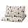 Select colour variation: beige/bunny and bear pattern, 152 threads, 43 1/4x49 1/4/13 3/4x21 5/8 "