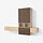 Select colour variation: white stained oak effect Lappviken/Björköviken brown