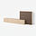 Select colour variation: white stained oak effect Lappviken/Björköviken brown