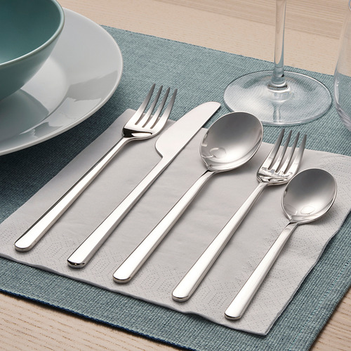 LÖFTESRIK, 20-piece flatware set. 4 of 5 open dialog