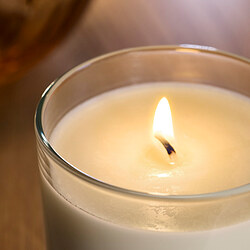 LOTSFÅGEL scented candle in glass with lid