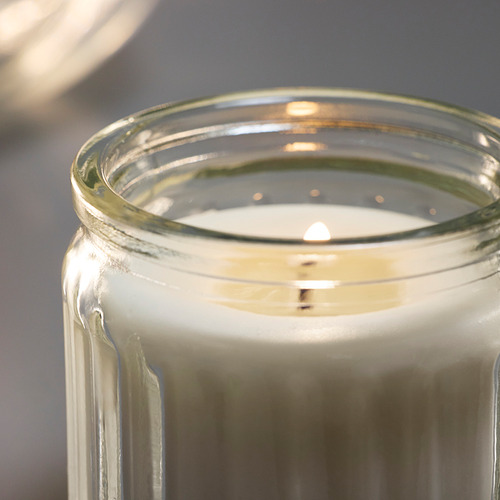 HÖKGÖK, scented candle in glass. 4 of 5 open dialog