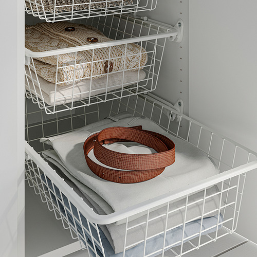 ALTARLIDEN, wire basket with pull-out rail. 4 of 4 open dialog
