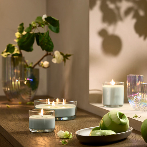 LOTSFÅGEL, vela aromática recipiente de vidrio. 2 de 8 abrir diálogo