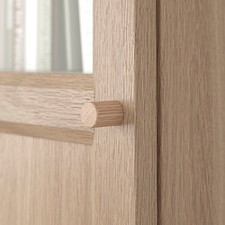 Measurement Illustration - BILLY/OXBERG display cabinet