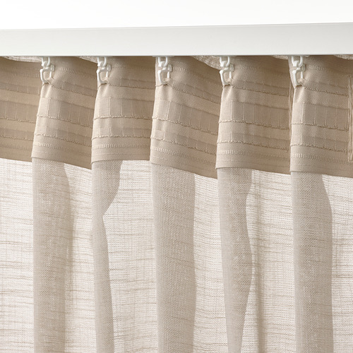 HÄLLEBRÄCKA, cortinas transparentes, 1 par. 6 de 10 abrir diálogo