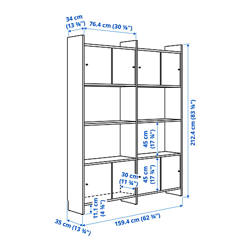 LÅDMAKARE, comb almacenaje con puertas corredizas. 7 de 7 abrir diálogo
