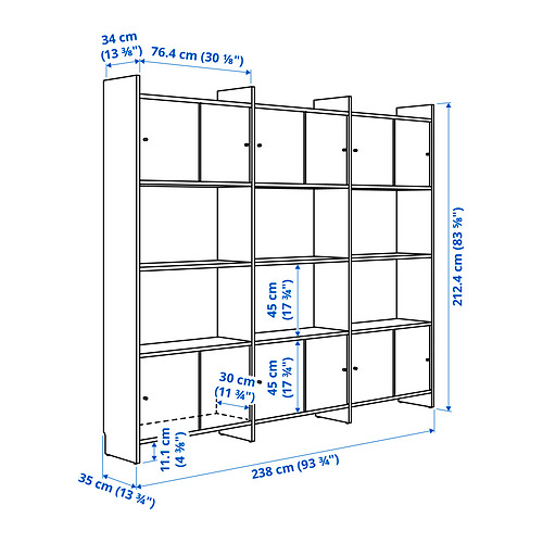 LÅDMAKARE, comb almacenaje con puertas corredizas. 7 de 7 abrir diálogo