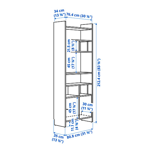 LÅDMAKARE, storage cabinet with sliding doors and 2 shelf inserts. 7 of 7 open dialog