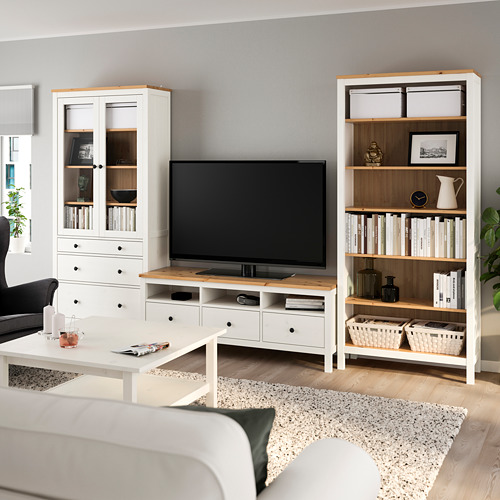 HEMNES, TV storage combination. 2 of 5 open dialog