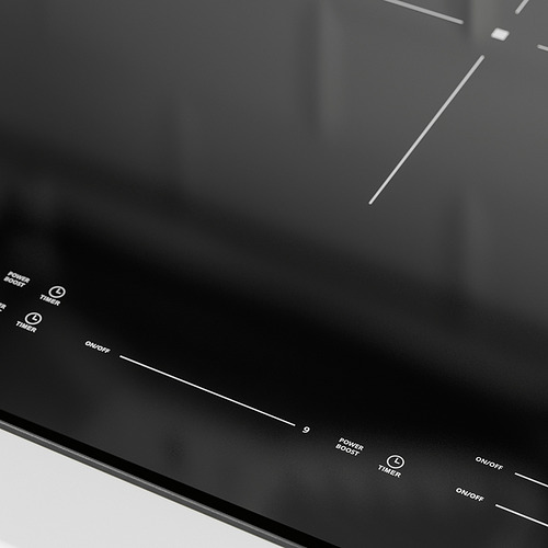 Measurement Illustration - NEDERSTA induction cooktop