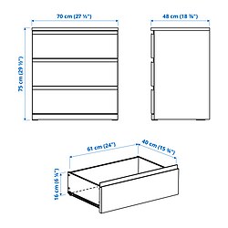 Measurement Illustration - STORKLINTA chest