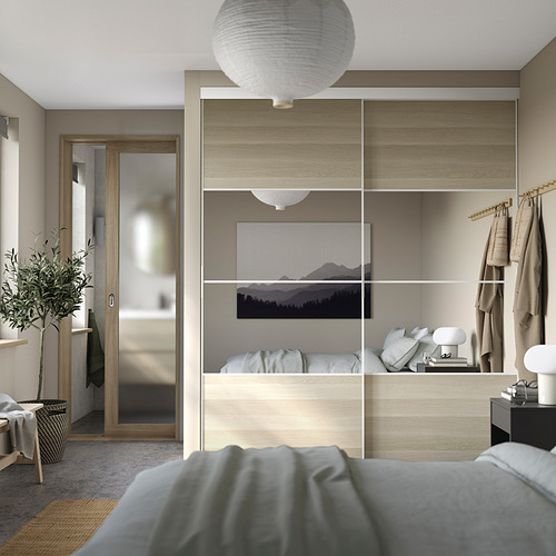 SKYTTA / AURDAL, closet con puertas corredizas. 3 de 5 abrir diálogo