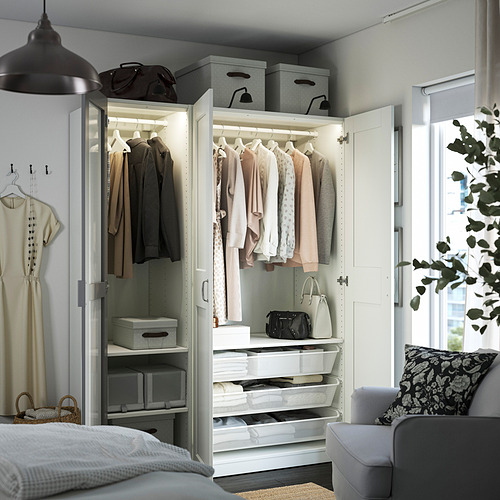 PAX / KAMMARTORP / GRIMO, wardrobe combination. 3 of 3 open dialog
