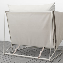 Measurement Illustration - HAVSTEN armchair, outdoor