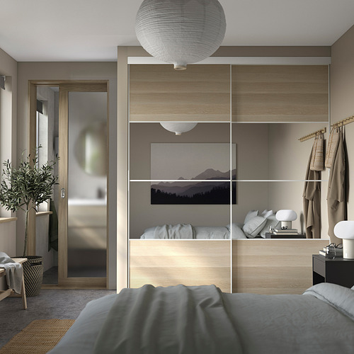 SKYTTA / BOAXEL, closet con puerta corrediza. 3 de 6 abrir diálogo