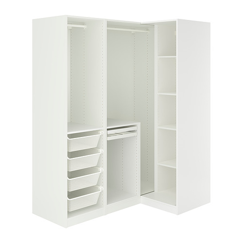 PAX / FYRUDDEN, corner wardrobe. 2 of 4 open dialog