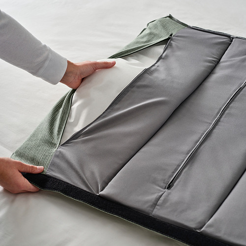 TÄLLÅSEN, upholstered Queen bed frame. 6 of 12 open dialog