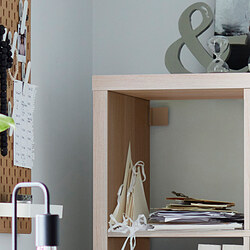 Measurement Illustration - KALLAX shelf unit with 2 inserts