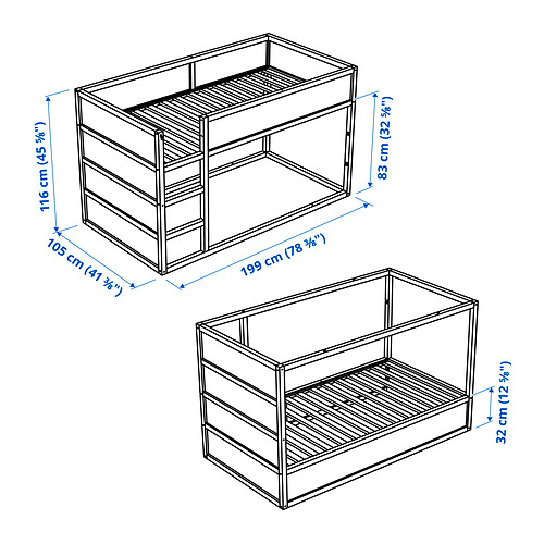 KURA, reversible bed. 7 of 7 open dialog