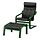 Select colour variation: dark green/Grann black