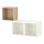 Select colour variation: White stained oak effect / white